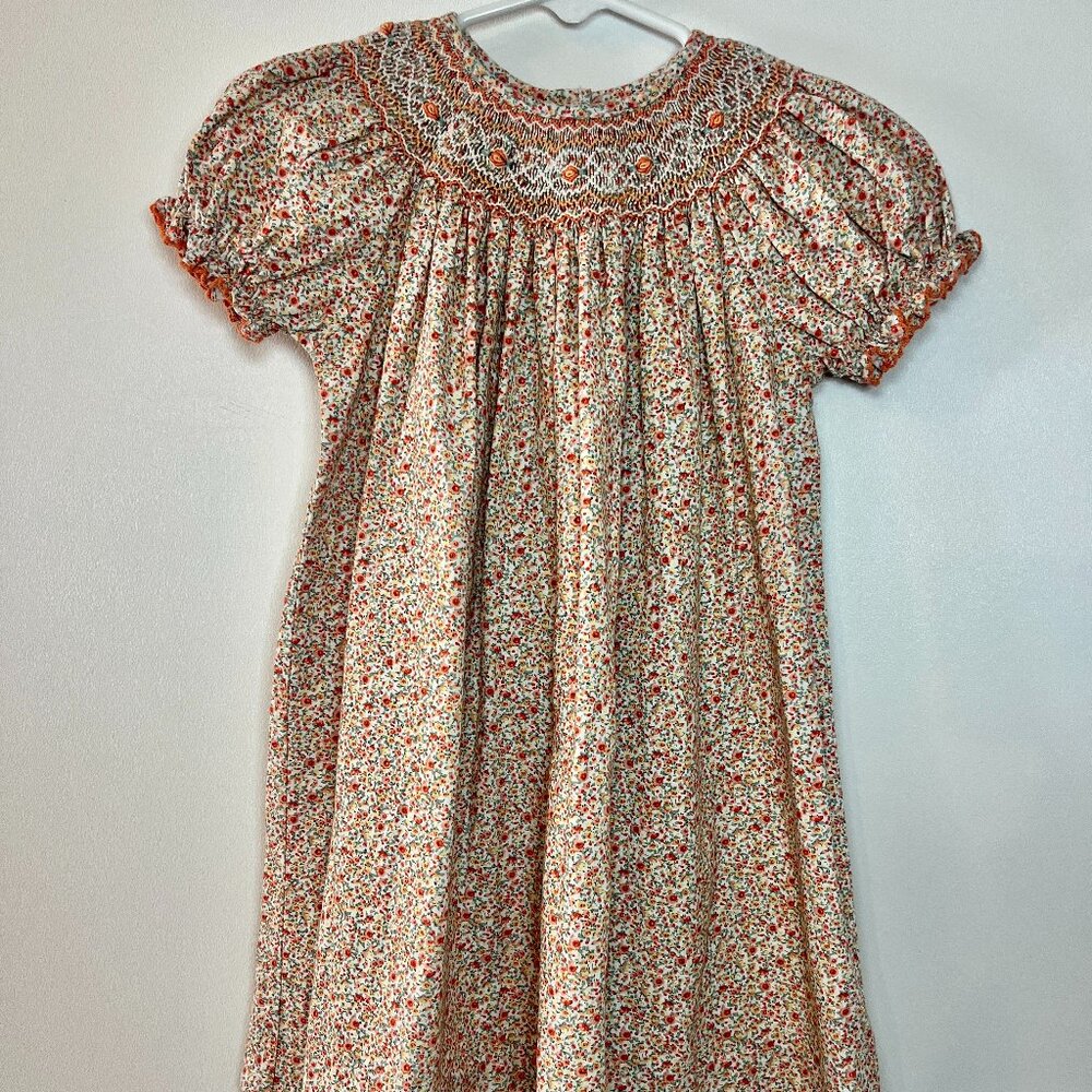 Petit Bebe smocked floral dress